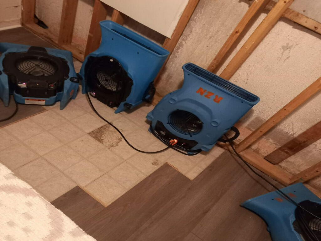 Water Damage Restoration – Toronto featuring structural drying