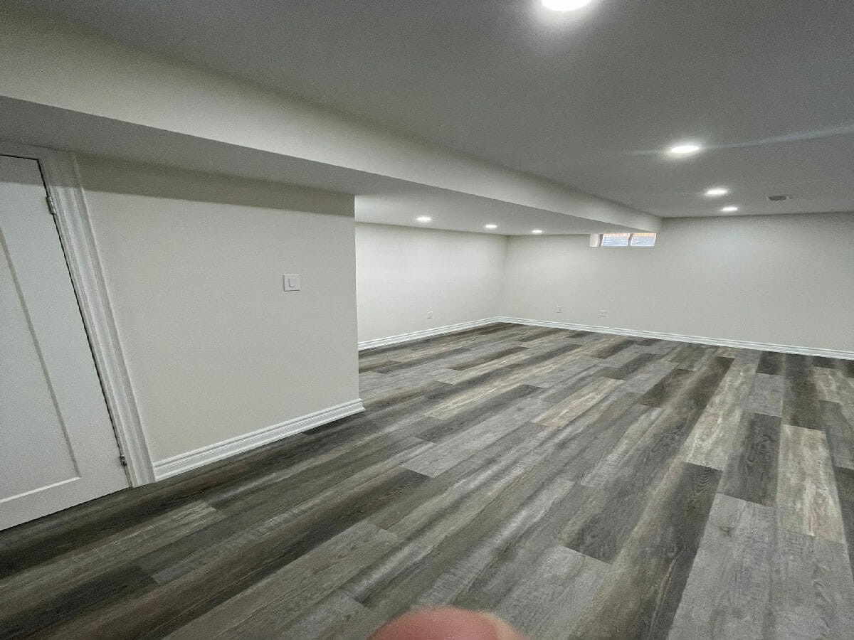 Toronto basement renovation by Desa
