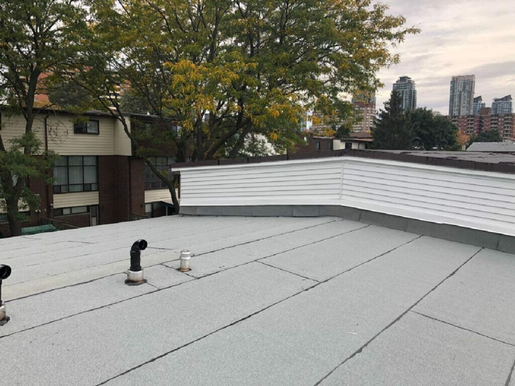 New Flat roof installed by Desa