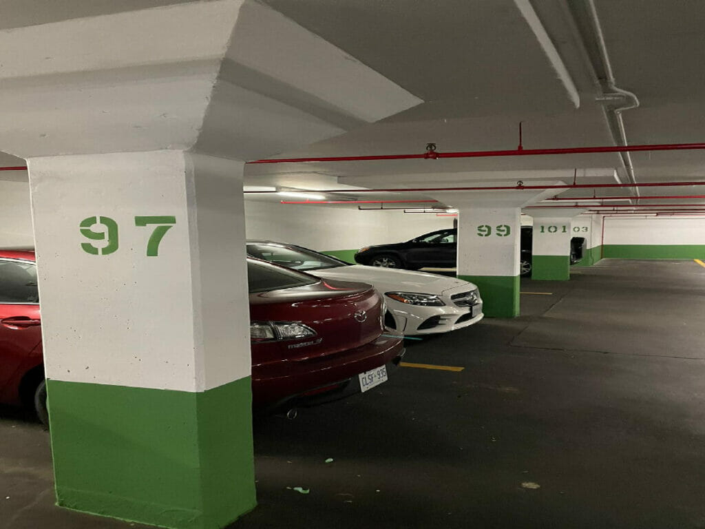 Toronto Garage parking refurbishment | Building Structure Restoration Services
